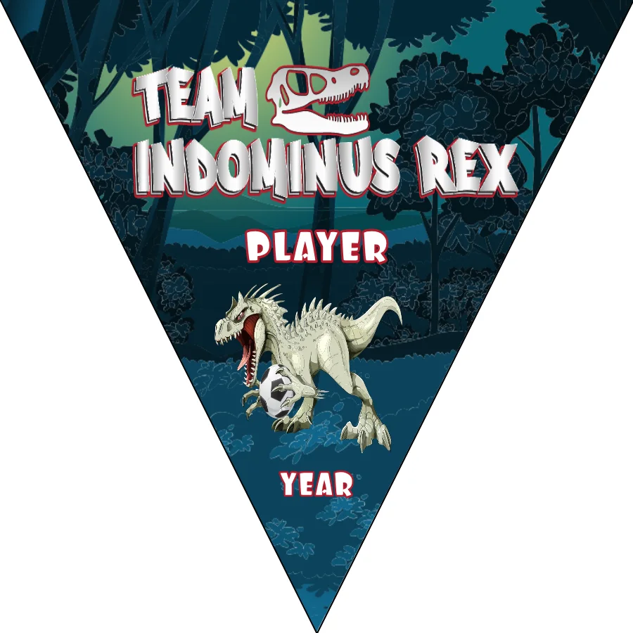 Team Indominus Rex Soccer Banner,-homemade-soccer-banner-ideas-picture