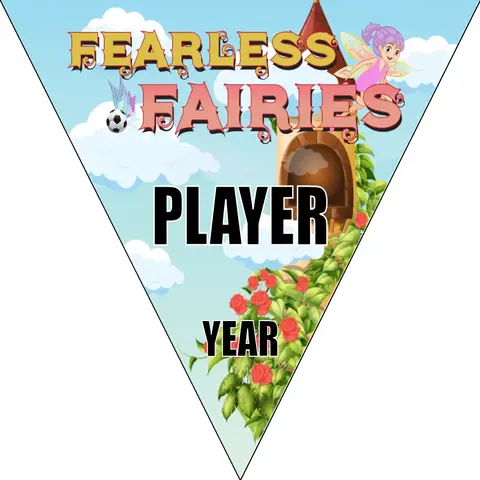 Fairies Fearless Soccer Banner-youth-soccer-banners-picture