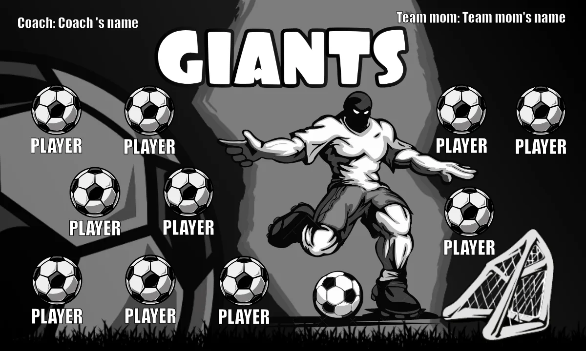 Giants 2 Soccer Banner-how-to-make-a-soccer-banner-stand-picture
