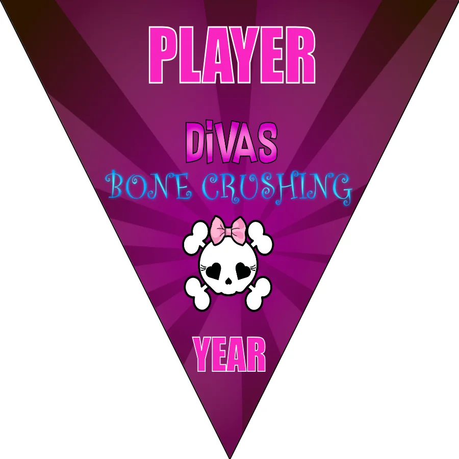 Divas Bone Crushing Soccer Banner-soccer-banners-for-sale-picture