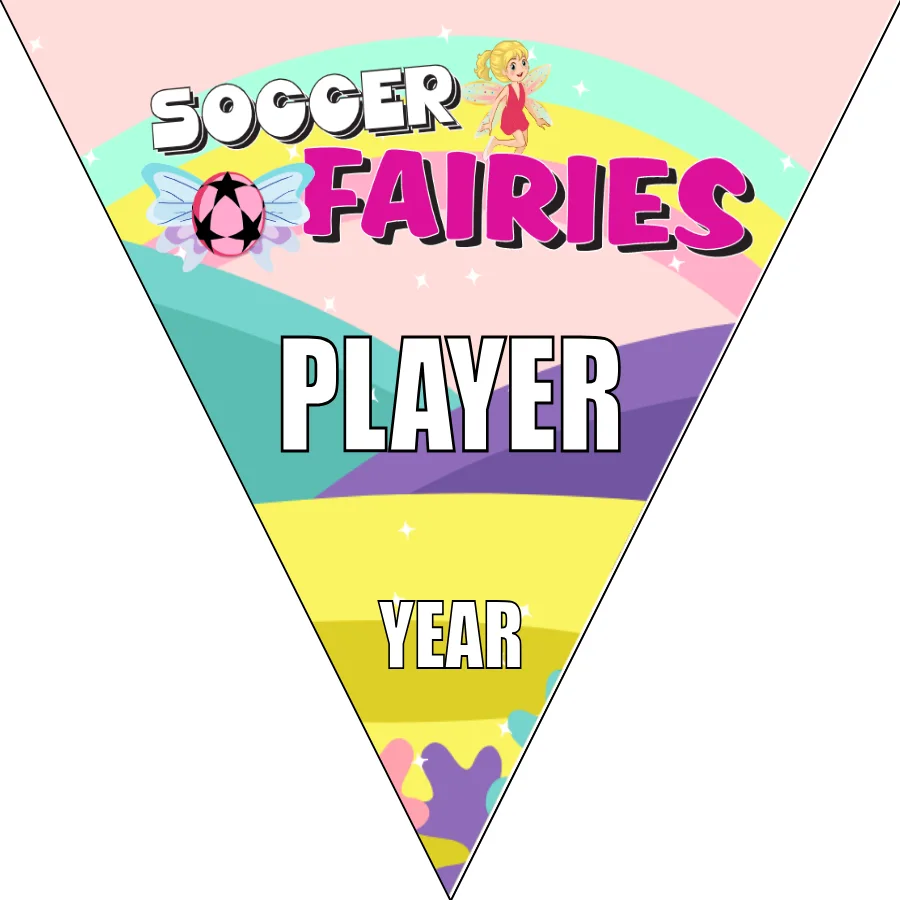 Fairies Soccer Soccer Banner-soccer-banner-flags-picture