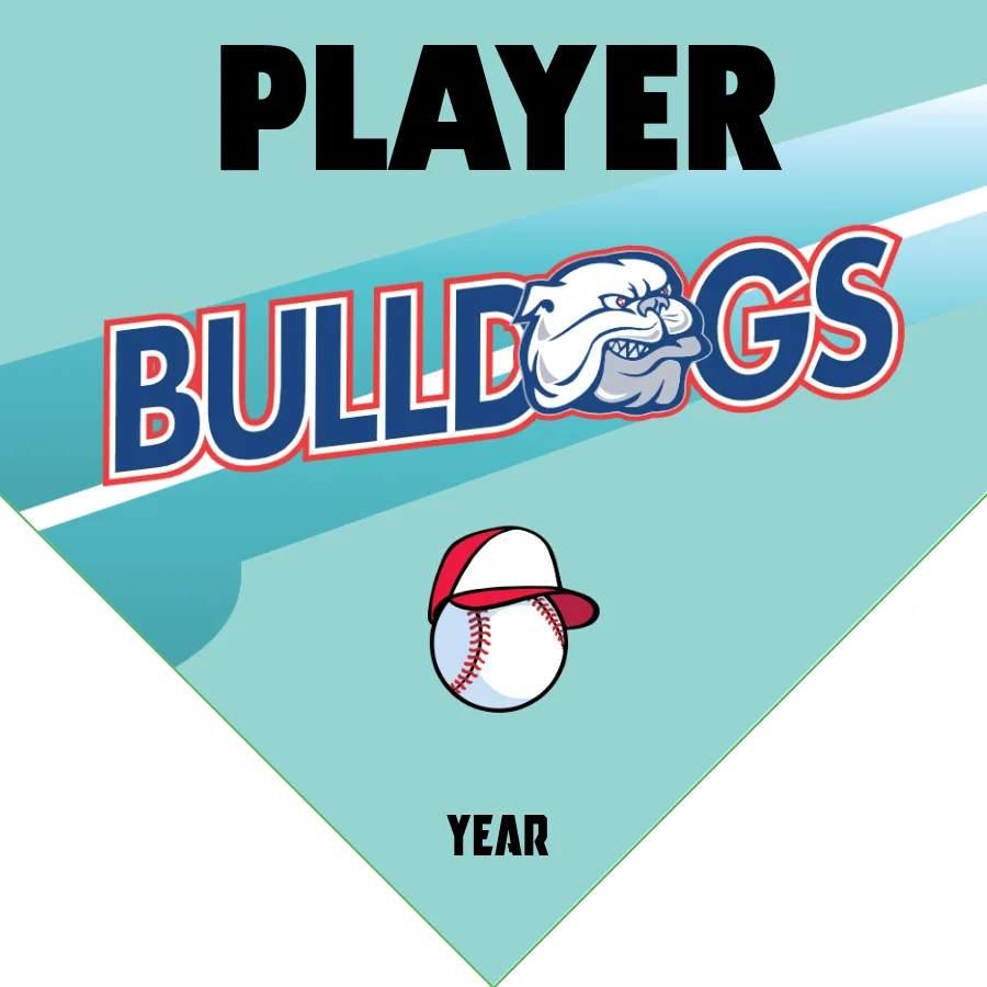BullDog 2 Softball Banner-softball-banners-ideas-images