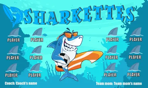 Sharkettes Soccer Banner-how-to-make-a-soccer-banner-stand