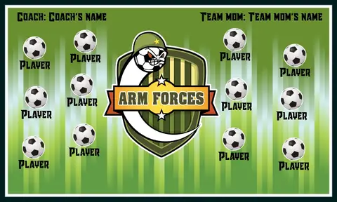 Arm forces Soccer Banner-argentina-soccer-banner-picture