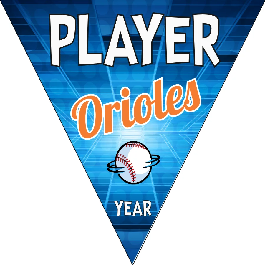 Orioles 5 Baseball Banner-baseball-banner-maker-images