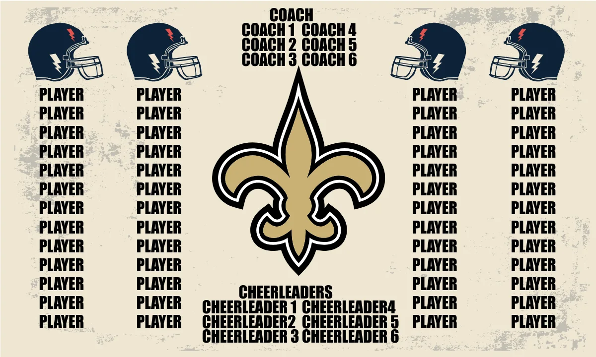 New Orleans Saints Football Banner high school football banners images