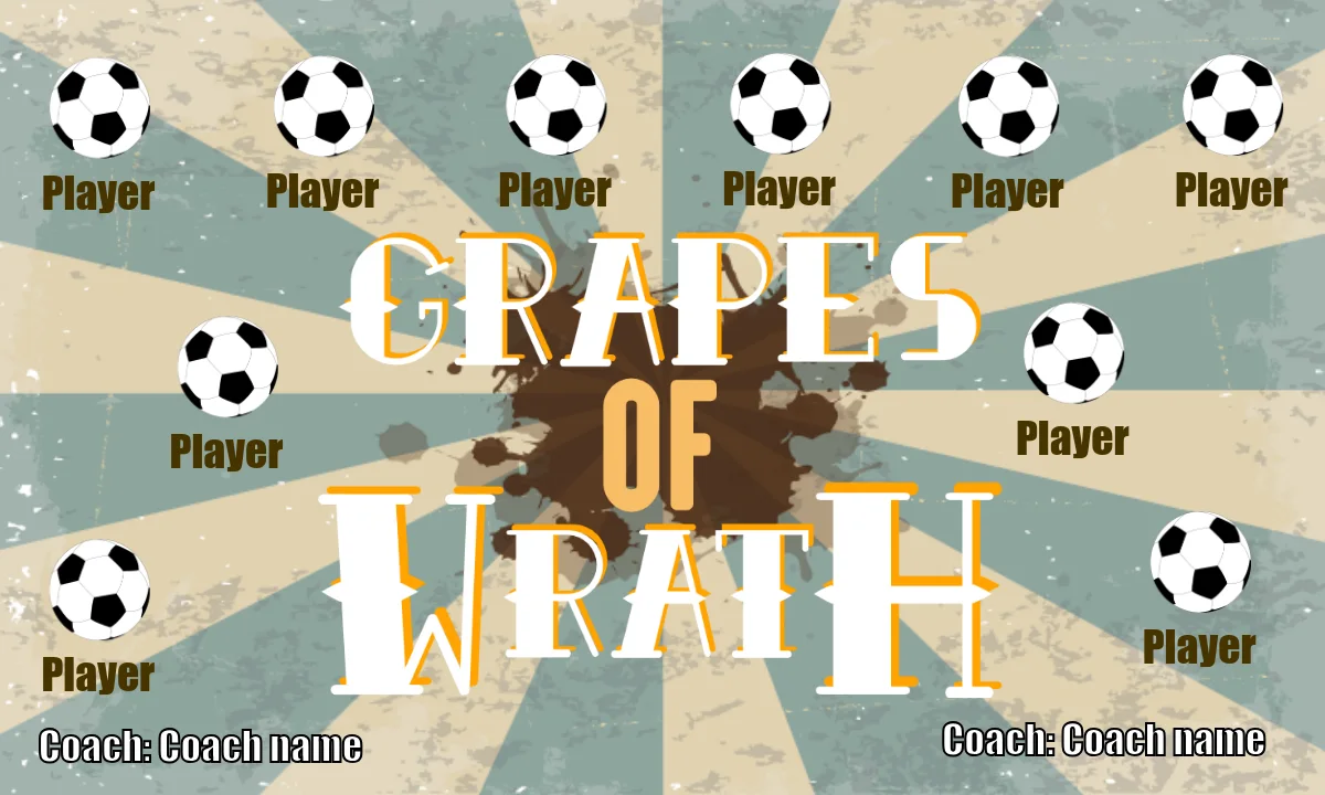 Grapes Of Wrath Soccer Banner-soccer-banner-templates