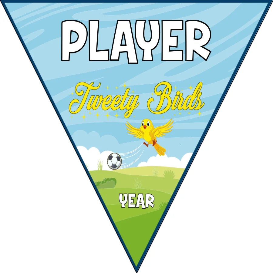 Tweety Birds Soccer Banner-soccer-banners-in-temecula-picture