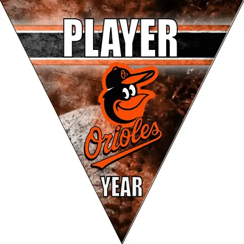 Orioles 6 Baseball Banner