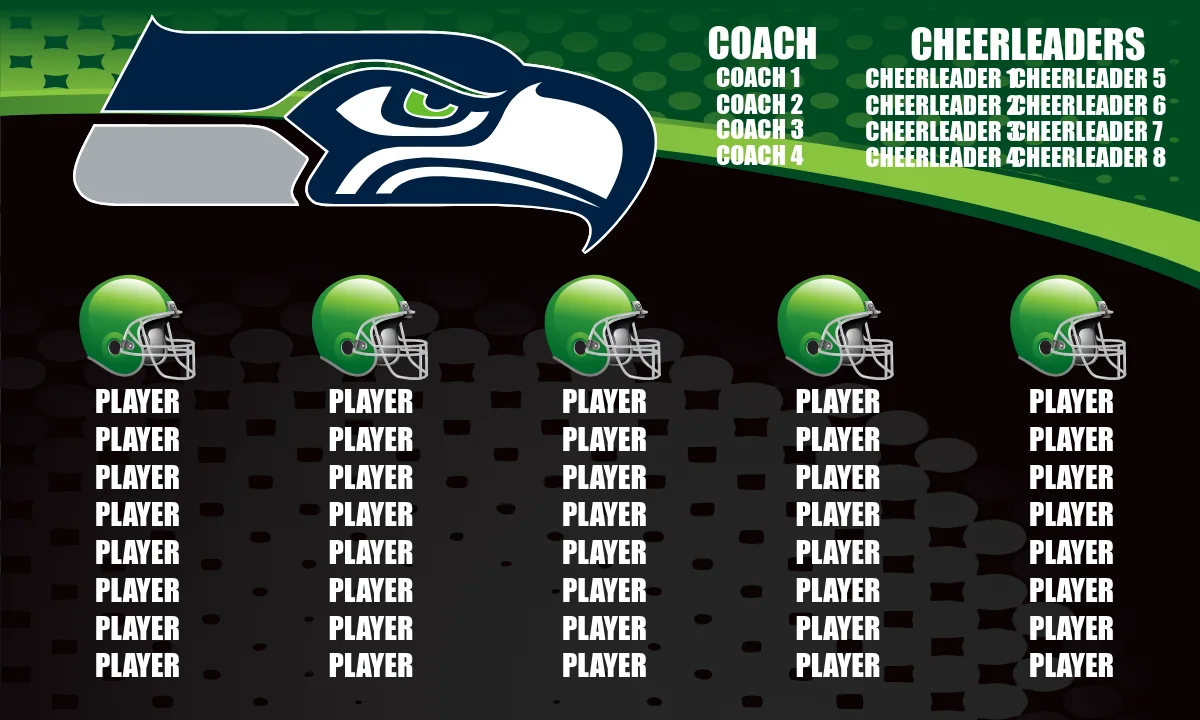 Seattle Seahawks Football Banner fantasy football championship banners images