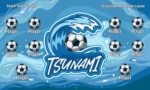 Tsunami 1 Soccer Banner-soccer-banners-ideas-picture