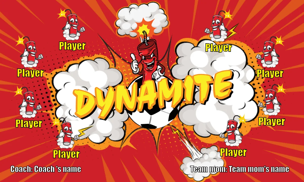 Dynamite 1 Soccer Banner-soccer-banners-for-sale-picture