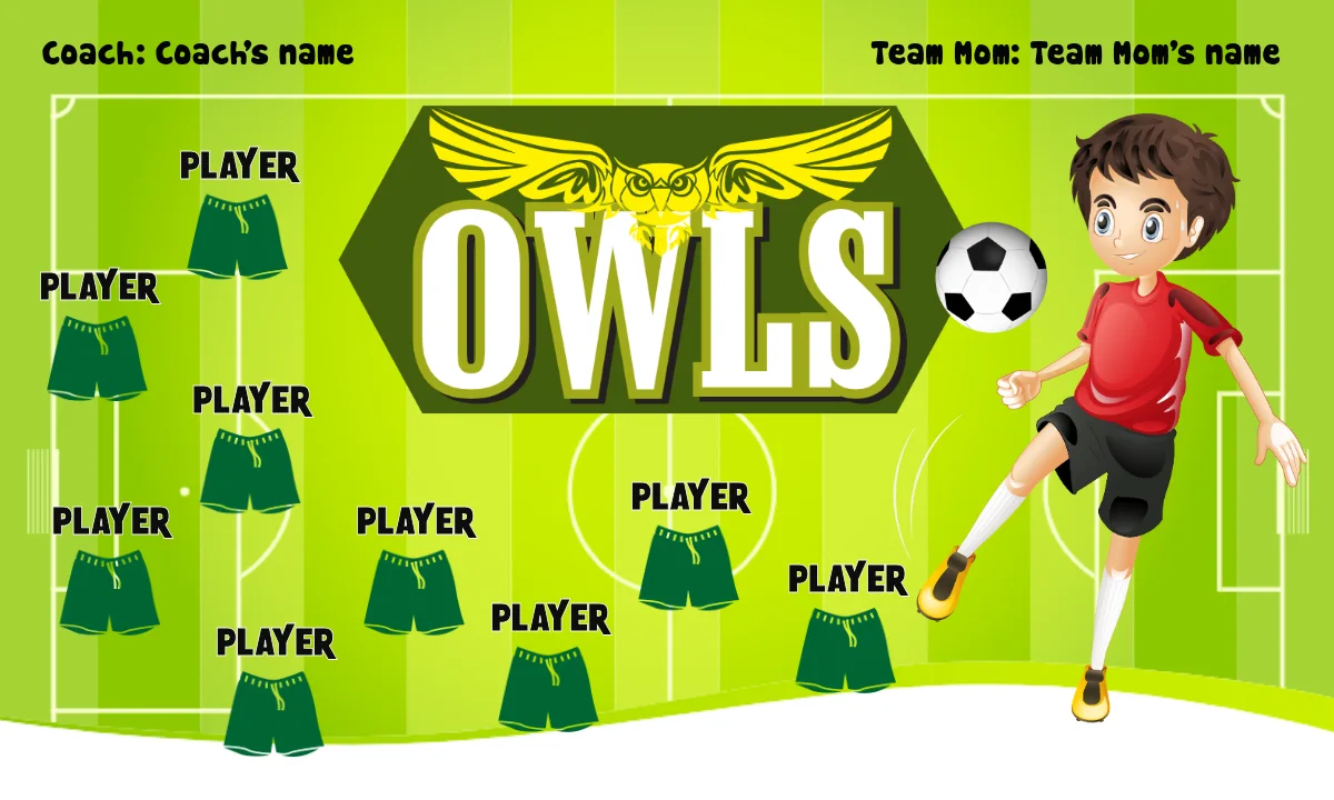 Owls Soccer Banner-soccer-ball-banner-picture