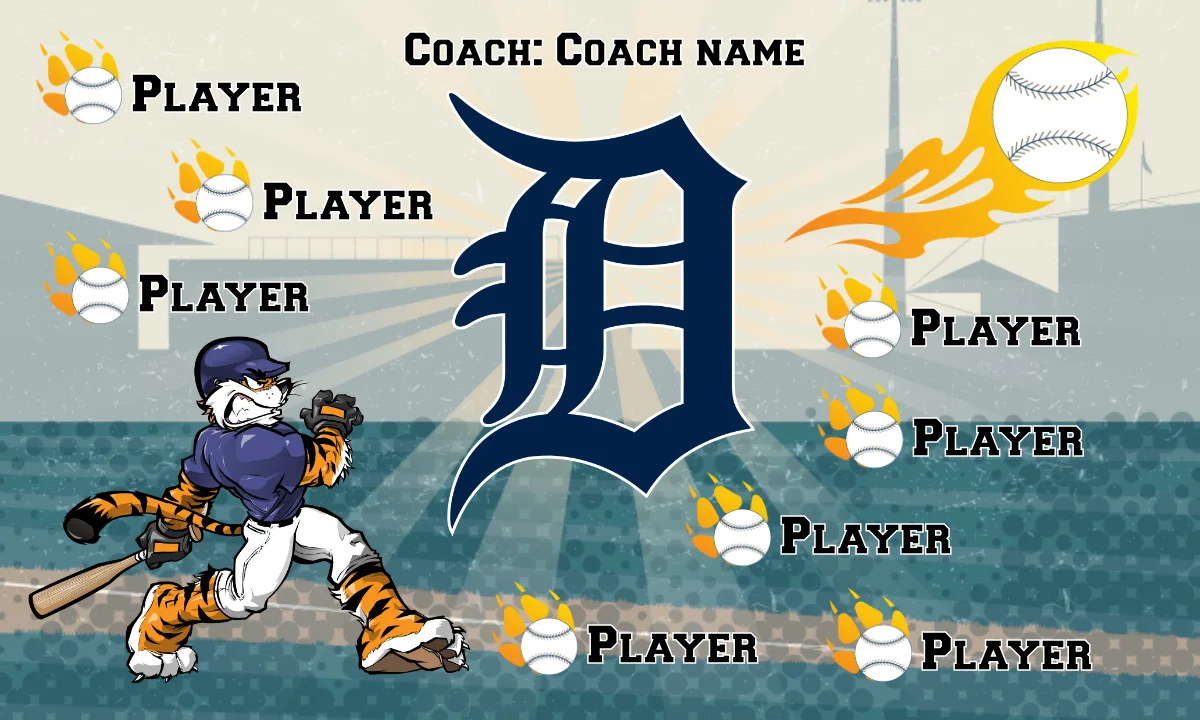 Detroit Baseball Banner-softball-banner-photos-picture