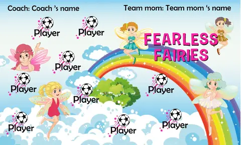 Fearless Fairies Soccer Banner-how-to-make-a-soccer-banner-stand