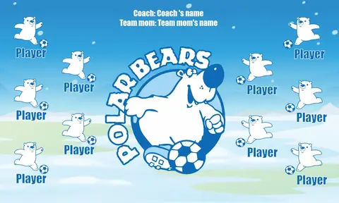 Polar Bears Soccer Banner-soccer-banner-picture