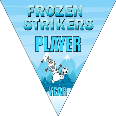 Frozen Strikers Soccer Banner-soccer-team-banner-picture