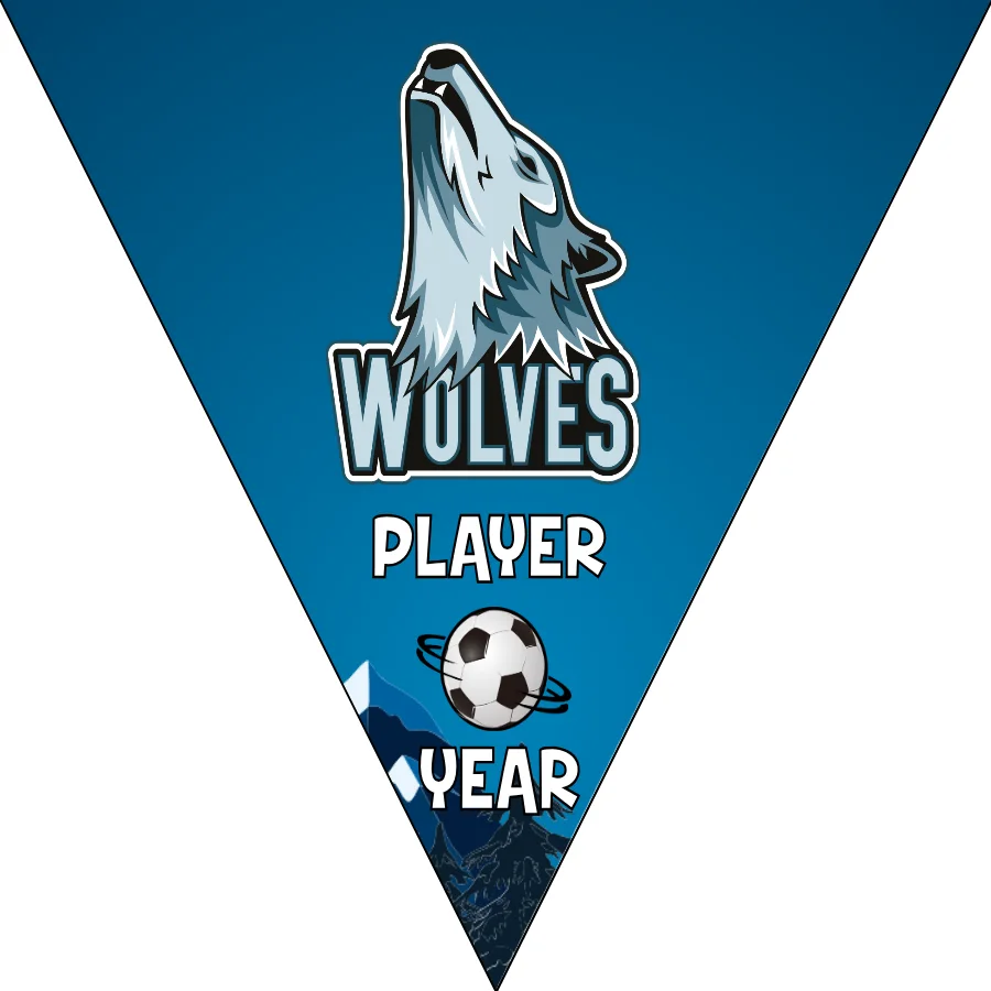 Wolves Soccer Banner,-soccer-party-banner-picture