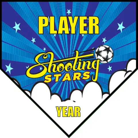 Shooting Stars Soccer Banner-soccer-ball-banner-picture