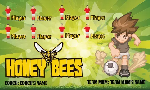 HoneyBee Soccer Banner-soccer-banner-images-picture