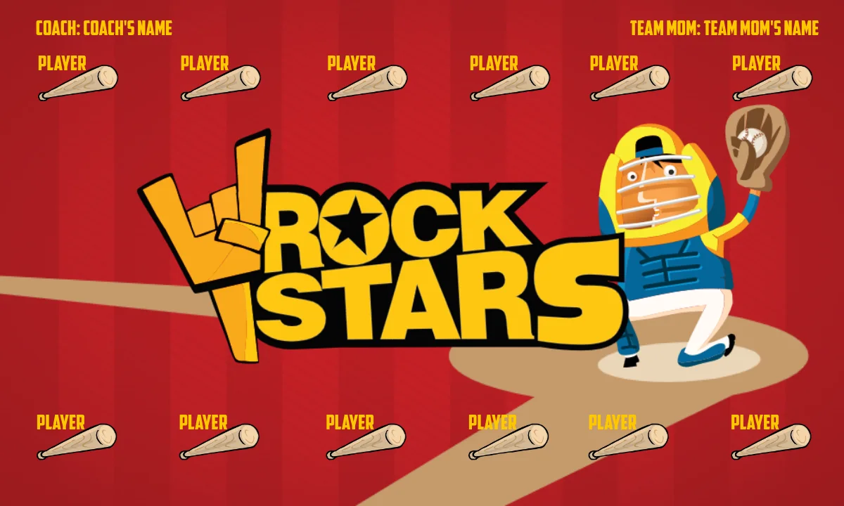 Rockstar Softball Banner-how-to-make-softball-banners-images