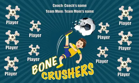 Crushers Bone Soccer Banner-soccer-banner-kit