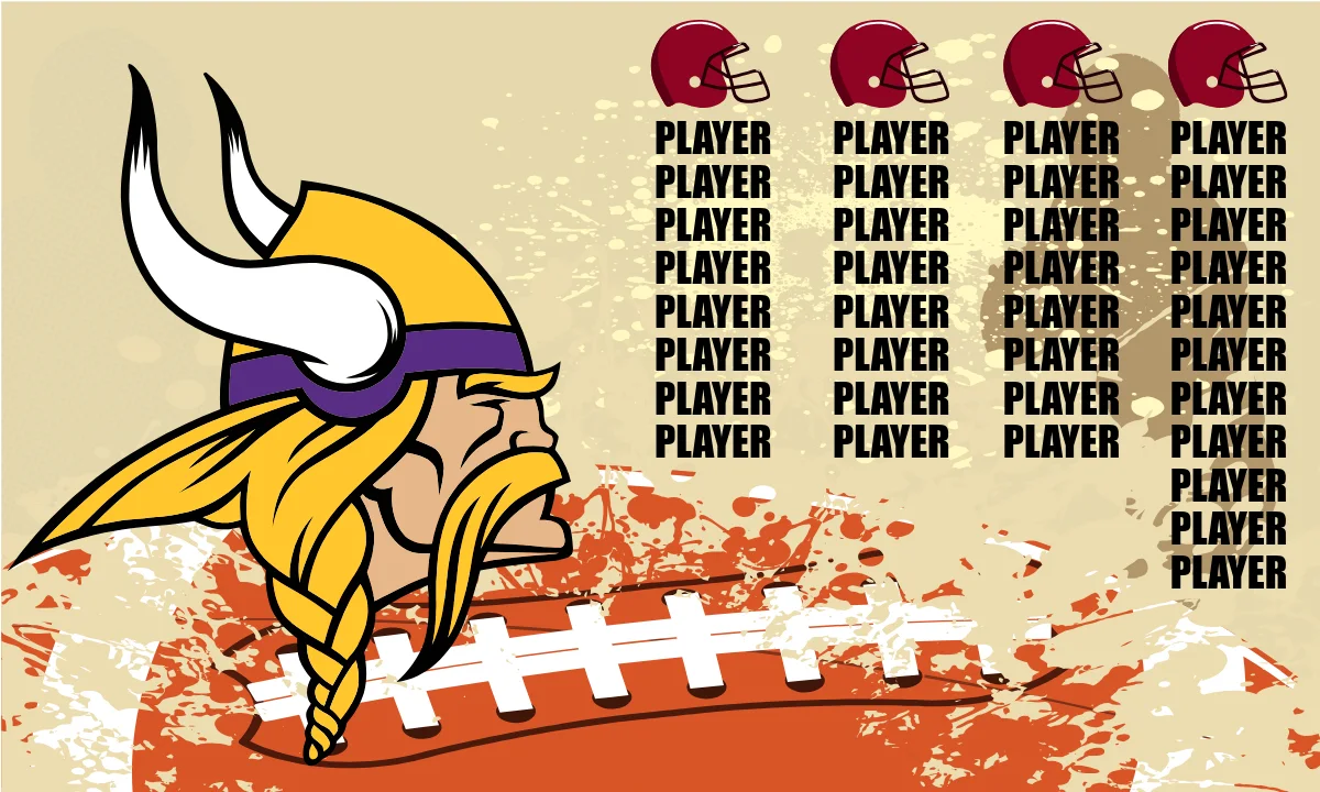 Minnesota Vikings Football Banner football birthday banner images