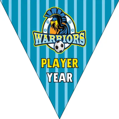 Warriors 2 Soccer Banner-soccer-team-banner-ideas-picture