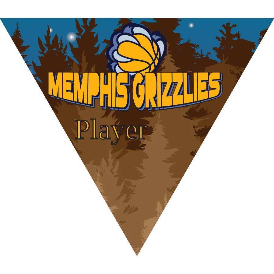 Memphis Grizzlies 3 Basketball Banner basketball banner design psd images