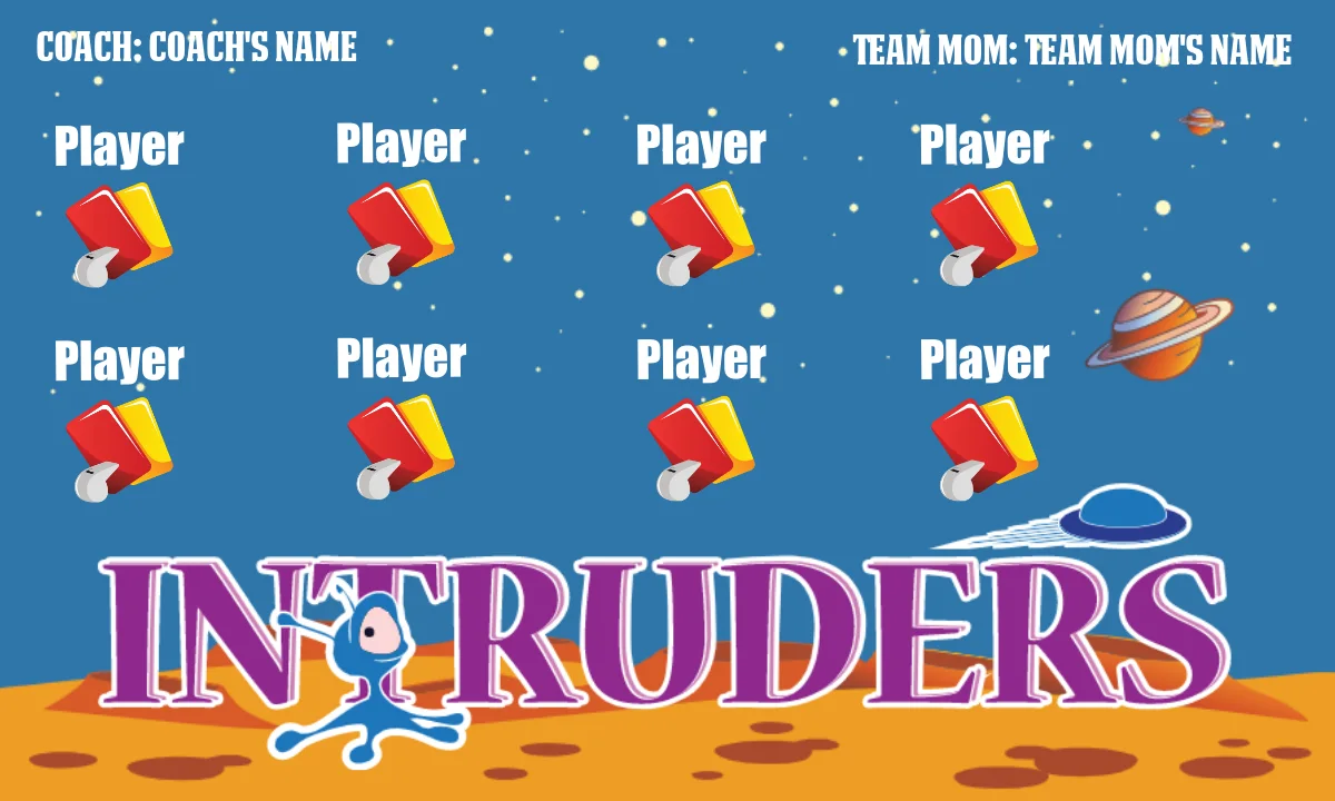 Intruders Soccer Banner-soccer-banner-stand-pvc