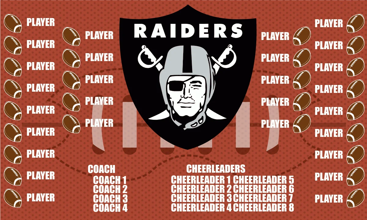 Oakland Raiders Football Banner michigan football banner images