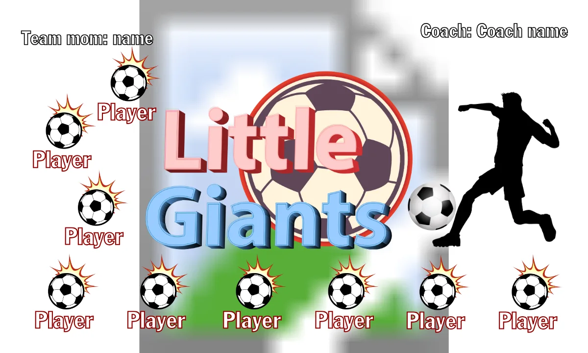 Giants Little Soccer Banner-youth-soccer-banners