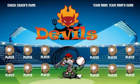 Devil 1 Softball Banner-softball-banner-quotes-picture