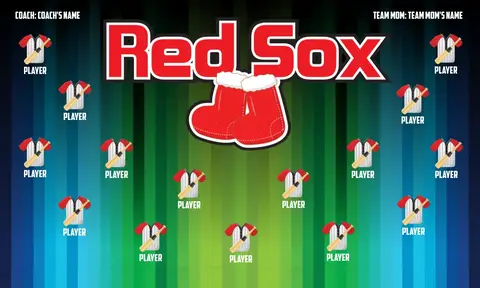 Red Sox 1 Softball Banner-diy-softball-banners-images