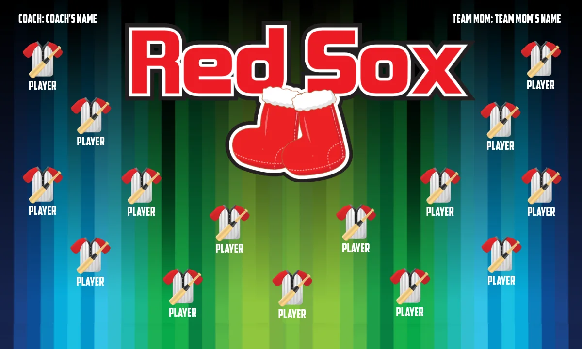 Red Sox 1 Softball Banner-diy-softball-banners-images