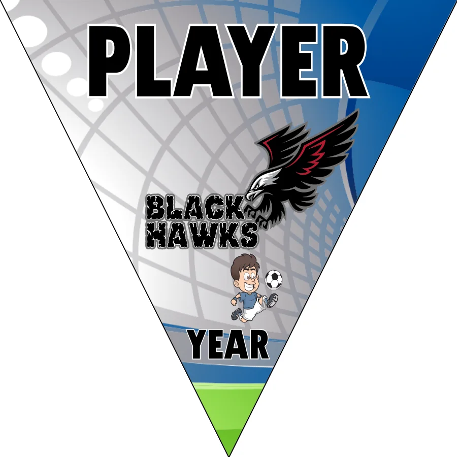 Blackhawk Soccer Banner-soccer-banner-holder-picture