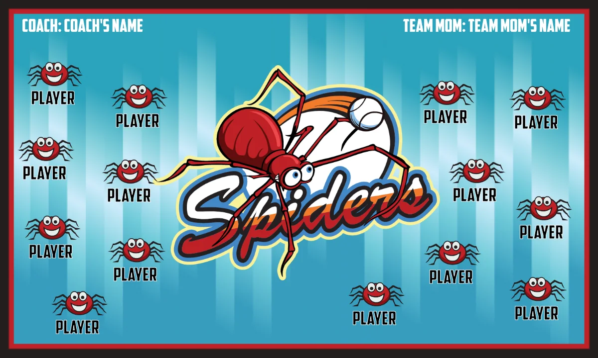 Spiders-blue-bg-hem-softball-banner-ideas-picture