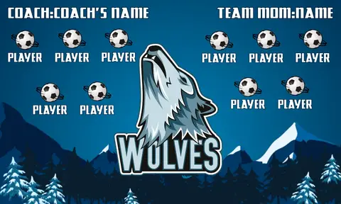 Wolves Soccer Banner,-soccer-banners-and-flags-picture
