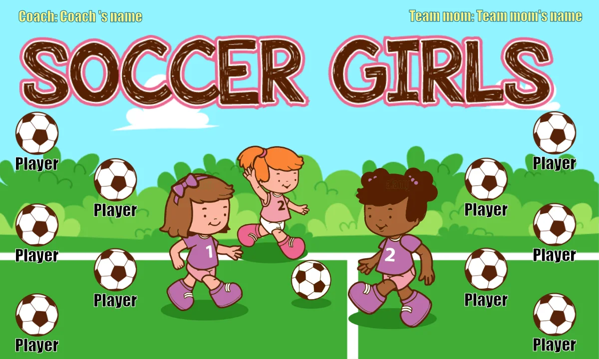 Soccer Girls Soccer Banner-soccer-banner-ideas-picture