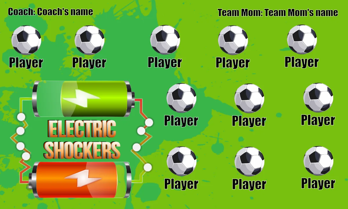 Electric shockers Soccer Banner-nike-soccer-banner