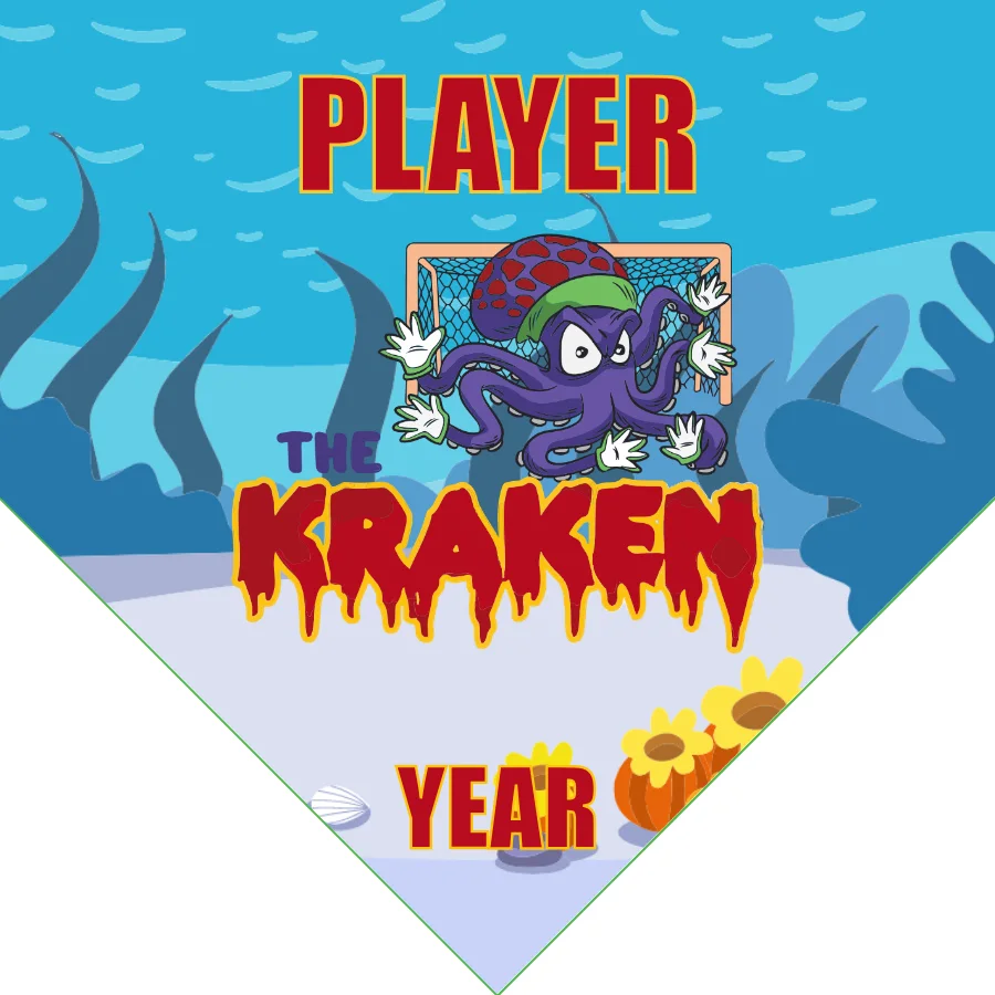 The Kraken Soccer Banner