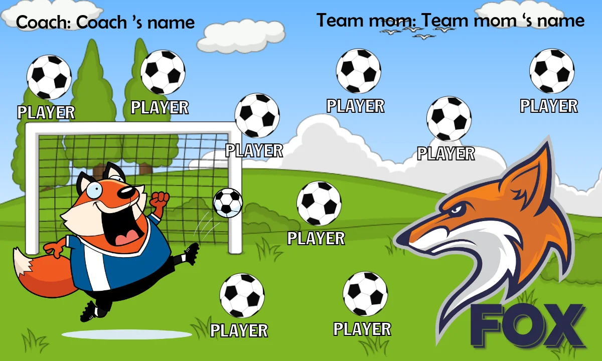 Fox Soccer Banner-banners-for-soccer-team