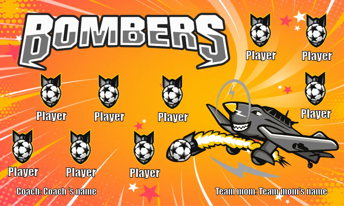 Bombers Soccer Banner-soccer-banner-pole-kit-picture