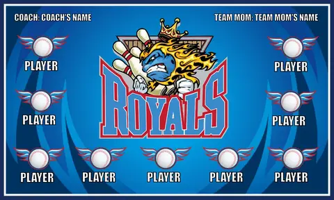Royals Softball Banner