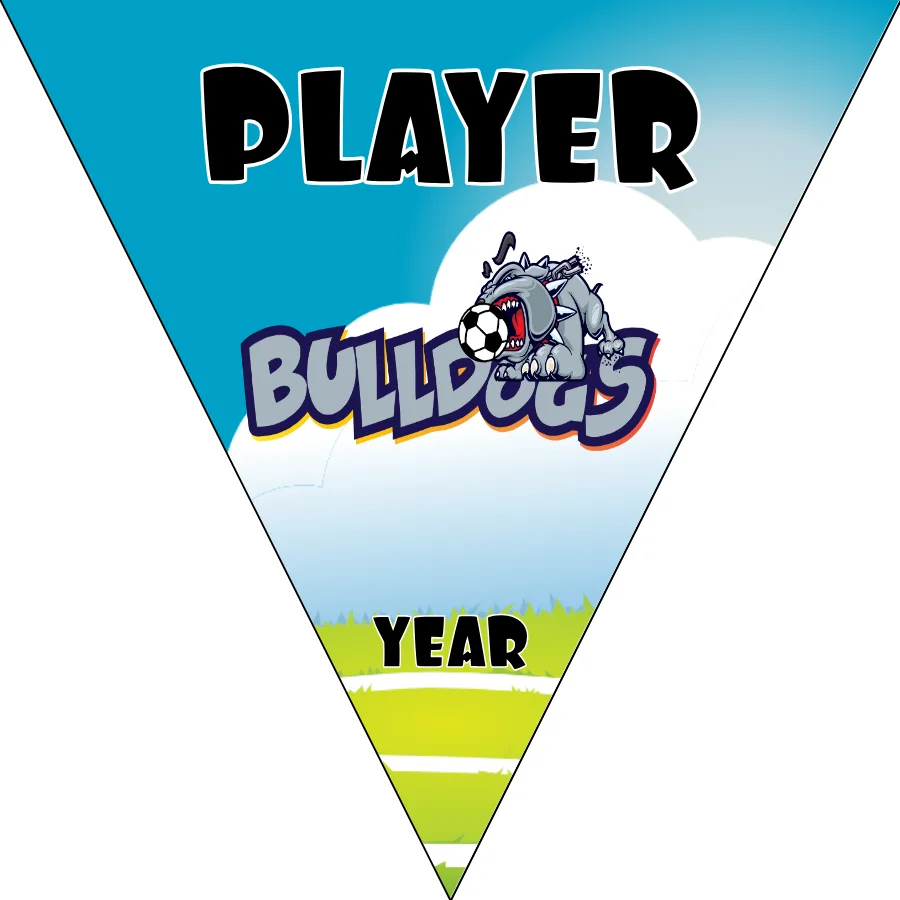 Bulldogs 1 Soccer Banner-soccer-banners-rancho-cucamonga-picture