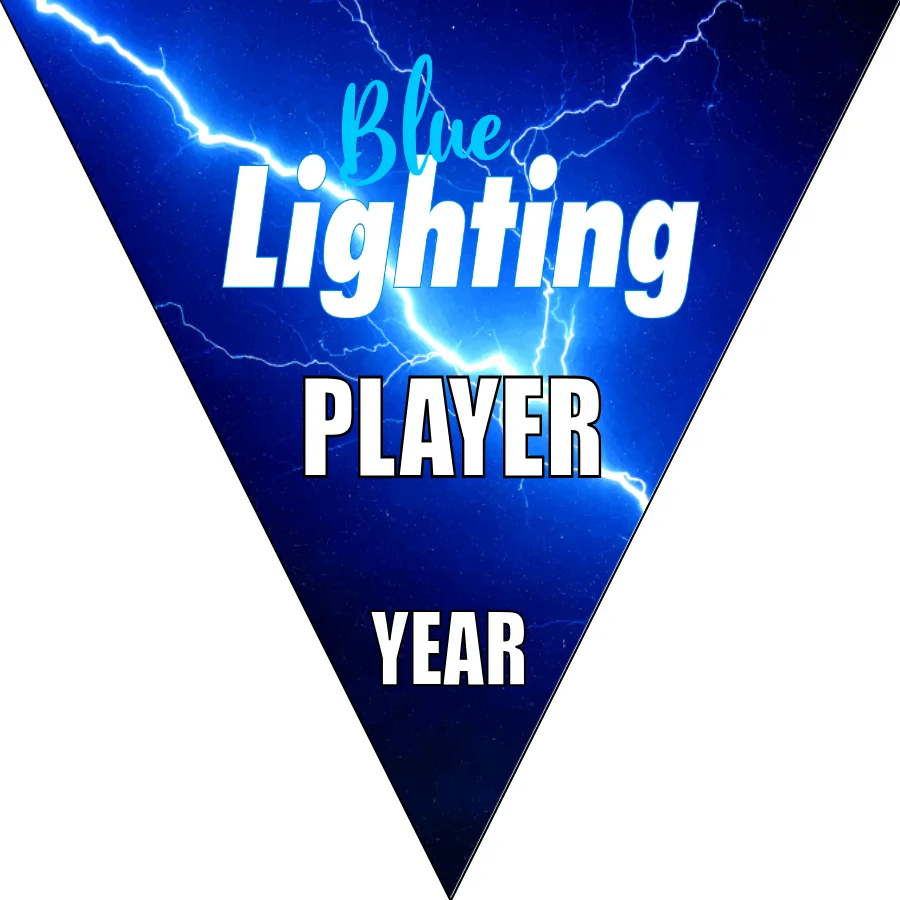 Blue Lighting Soccer Banner-soccer-banners-and-flags-picture