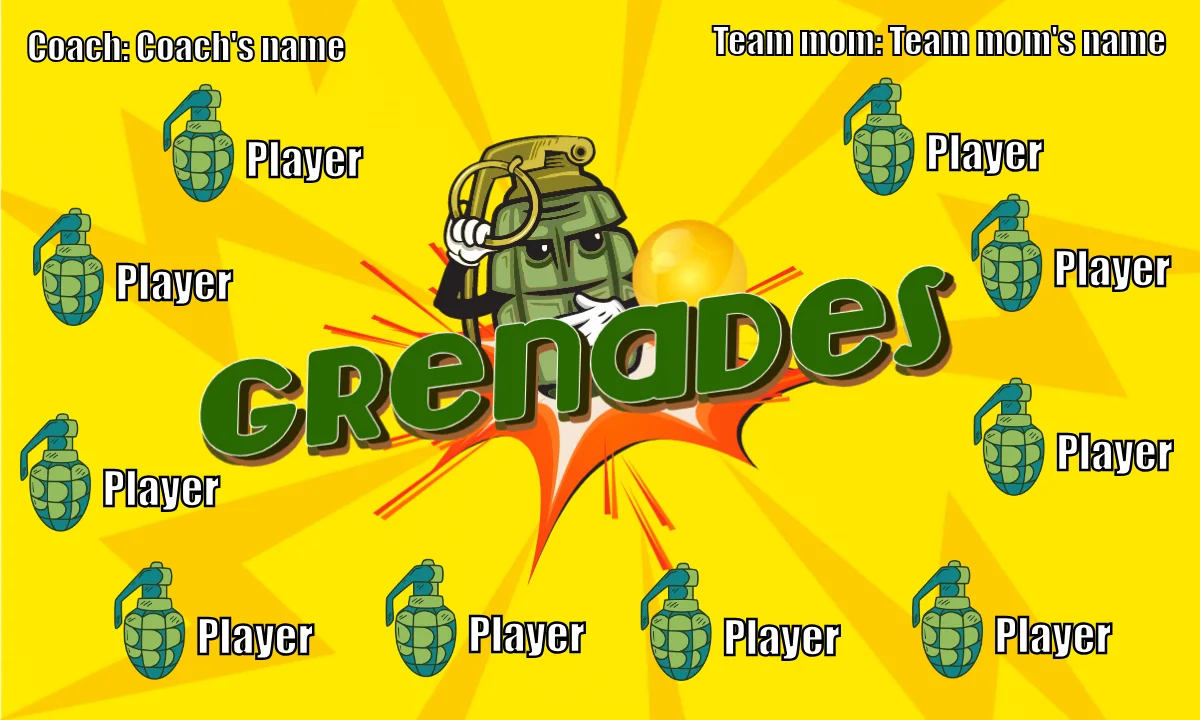 Grenades Soccer Banner-banner-soccer-image