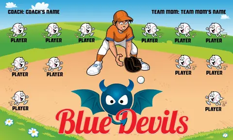 Blue Devil 1 Softball Banner-senior-softball-banners-picture
