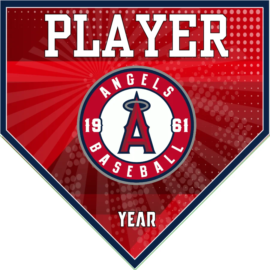 Angels Los Angeles Baseball Banner-minecraft-baseball-banner-images