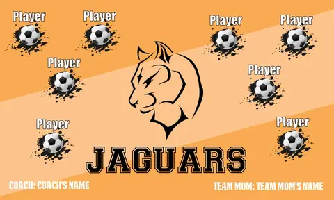 JAGUARS Soccer Banner-soccer-banner-stand-pvc